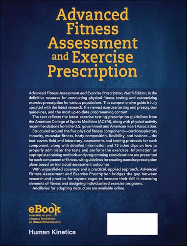 Advanced Fitness Assessment and Exercise Prescription: Ninth Edition