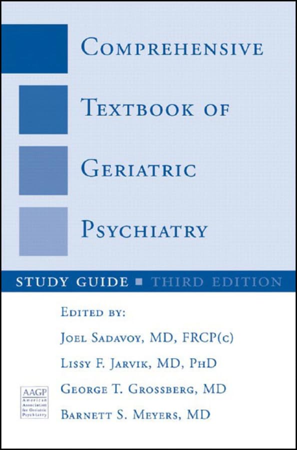 for Comprehensive Textbook of Geriatric Psychiatry, Third Edition