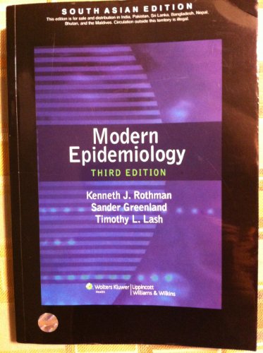 Modern Epidemiology: 3rd Edition