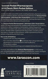 Tarascon Pocket Pharmacopoeia 2018 Classic Shirt-Pocket Edition:.