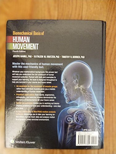 Biomechanical Basis of Human Movement: Fourth, North American Edition