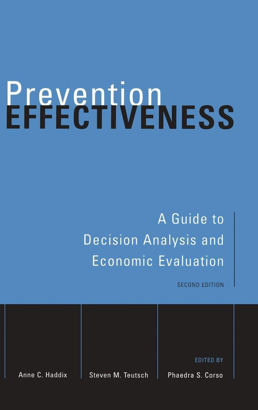 PREVENTION EFFECTIVENESS 2E: 2nd Edition