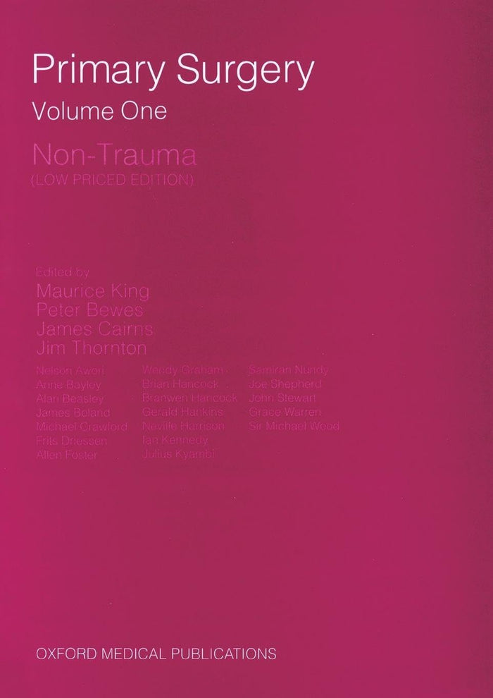 KING:PRIMARY SURGERY VOL.1:NON-TRAUMA LOW PRICED EDITION PAPER