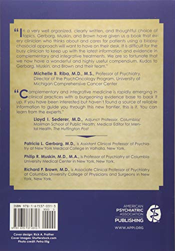 Complementary and Integrative Treatments in Psychiatric Practice: 1st Edition