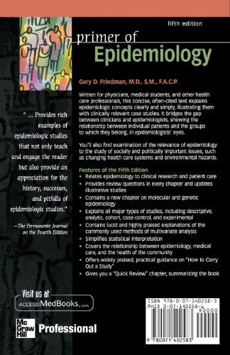 Primer of Epidemiology: 5th Edition