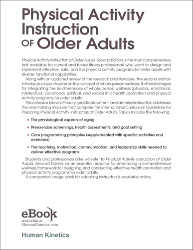 Physical Activity Instruction of Older Adults: Second Edition