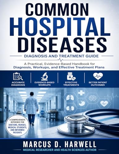 COMMON HOSPITAL DISEASES Diagnosis and Treatment: A Comprehensive, Evidence-Based Reference Guide on the Most Common Hospital Diseases, Workups, Diagnosis, and Treatment Plans