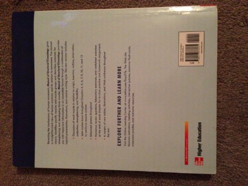 Manual of Structural Kinesiology: 17th Edition