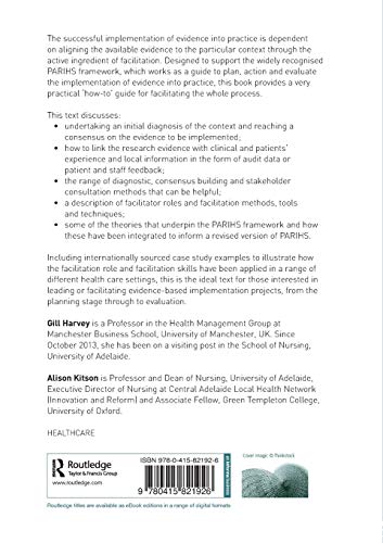 Implementing Evidence-Based Practice in Healthcare: 1st Edition
