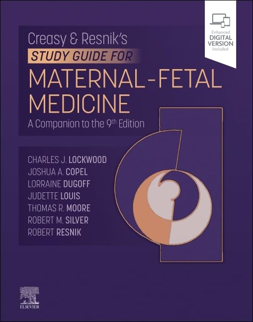 Creasy-Resnik's for Maternal Fetal Medicine: 1st Edition
