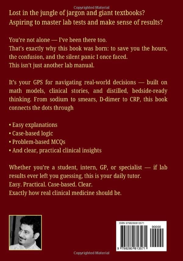 WHAT THIS LAB RESULT MEANS: For Everyday Clinicians (MEDICAL BOOKS FOR EVERYDAY CLINICIANS: BEDSIDE MEDICINE SERIES)