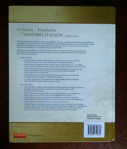 Orthotics and Prosthetics in Rehabilitation: 3rd Edition
