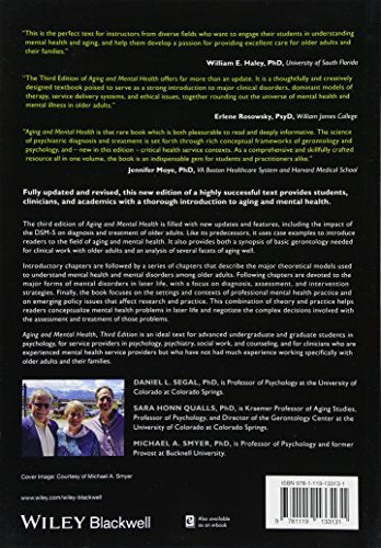 Aging and Mental Health (Understanding Aging): 3rd Edition