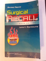 Surgical Recall, 6th Edition: Revised, Reprint Edition