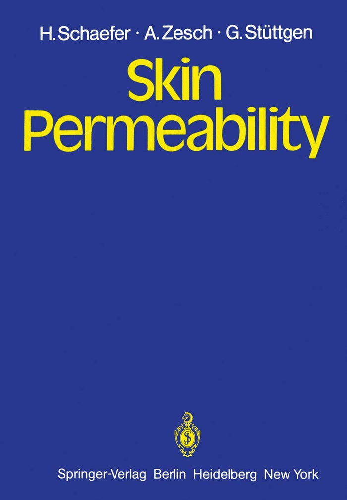 Skin Permeability: 1st Edition