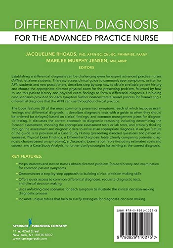 Differential Diagnosis for the Advanced Practice Nurse: First Edition