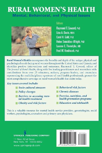 Rural Women's Health: Mental, Behavioral, and Physical Issues