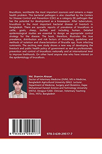 Brucellosis in Ruminants: Epidemiology, Diagnostic technique, Bangladesh