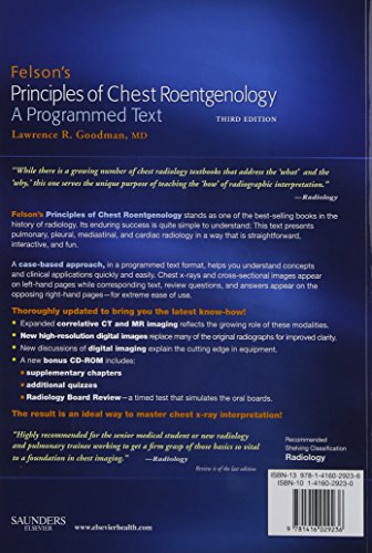 Felson's Principles of Chest Roentgenology Text with CD-ROM: 3rd Edition