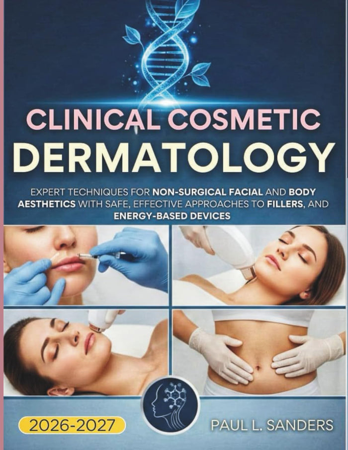 Clinical Cosmetic Dermatology 2026-2027 (Full Color): New – Edition, Expert Techniques for Non-Surgical Facial and Body Aesthetics with safe, effective approaches to fillers, and energy-based devices