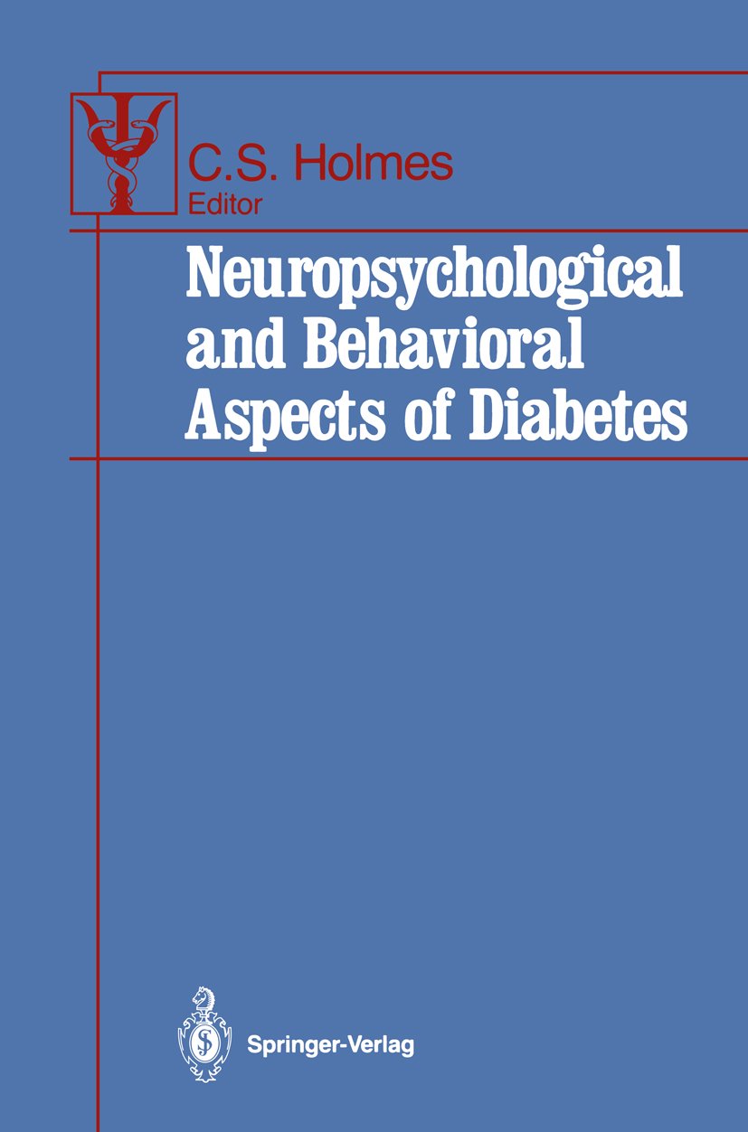 Neuropsychological and Behavioral Aspects of Diabetes (Contributions to Psychology and Medicine)