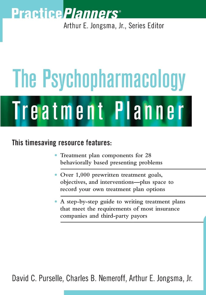 The Psychopharmacology Treatment Planner: 1st Edition