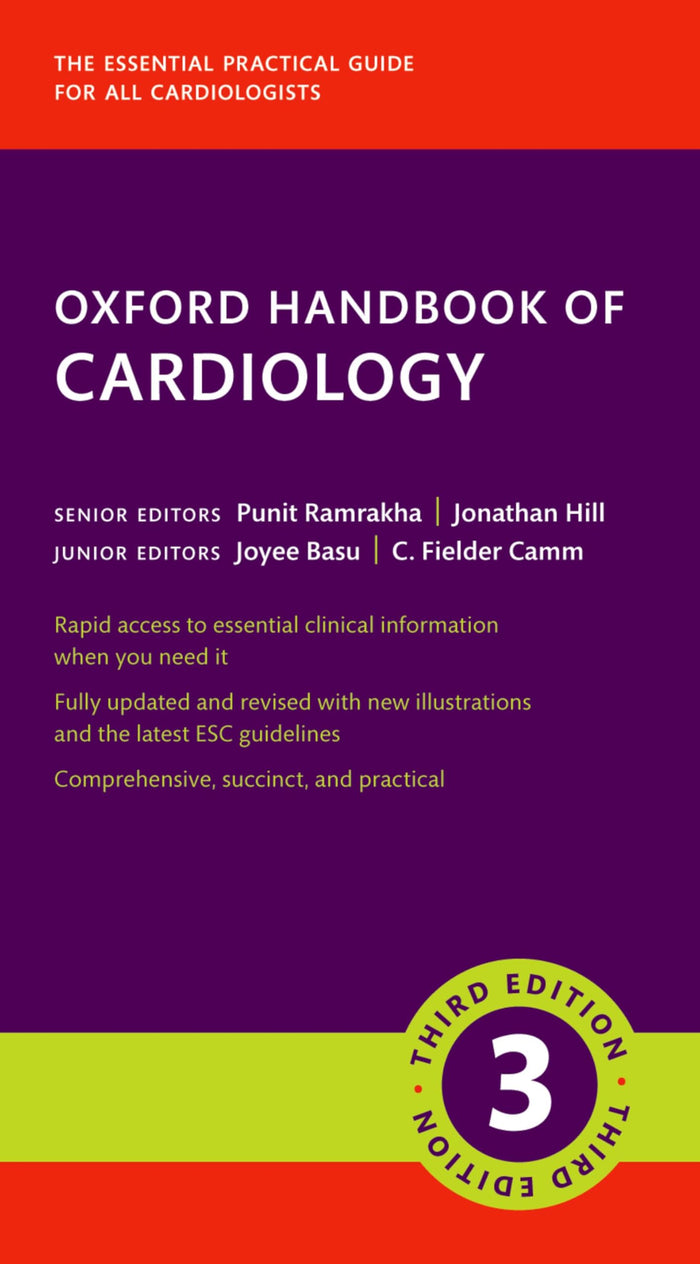 Oxford Handbook of Cardiology 3e (Oxford Medical Handbooks): 3rd Edition