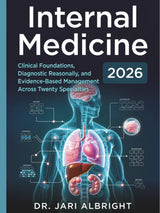 Internal Medicine 2026: Clinical Foundations, Diagnostic Reasoning, and Evidence-Based Management Across Twenty Specialties: Updated Diagnostic... (DR. JARI ALBRIGHT MEDICAL SURGERY BOOKS)