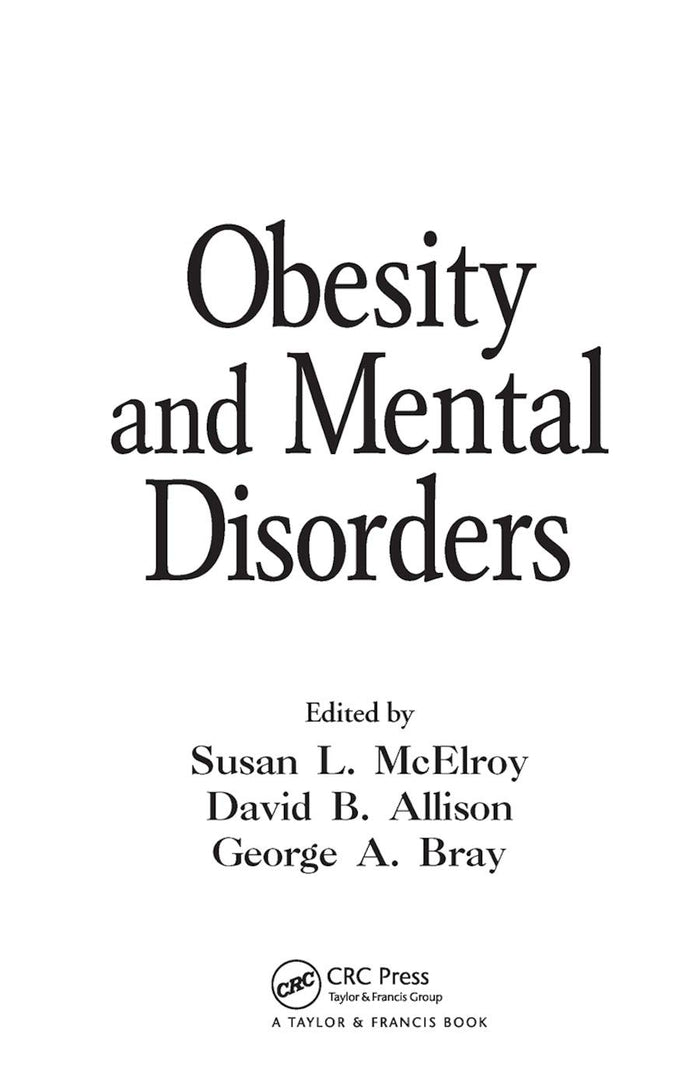 Obesity and Mental Disorders: 1st Edition