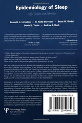 Epidemiology of Sleep: 1st Edition