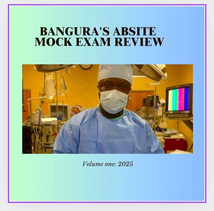 Bangura`s ABSITE Mock Exam Review: Volume 1: Kindle Edition