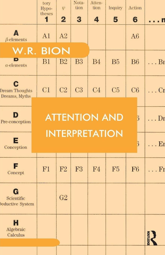 Attention and Interpretation (Maresfield Library): 1st Edition