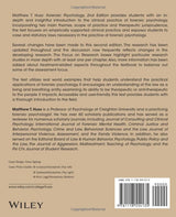 Forensic Psychology: Research, Clinical Practice, and Applications