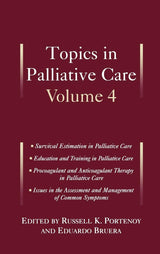 Topics in Palliative Care, Volume 4: 1st Edition