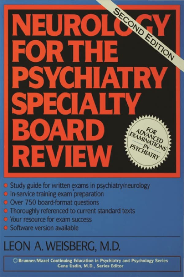 Neurology For The Psychiatry Specialist Board: 2nd Edition