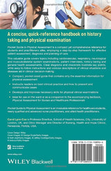 Pocket Guide to Physical Assessment: 1st Edition