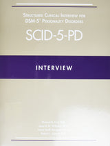 Structured Clinical Interview for Dsm-5(r) Personality Disorders (Scid-5-Pd), includes Screening Personality Questionnaire (SCID-5-SPQ): 1 Pckst Edition