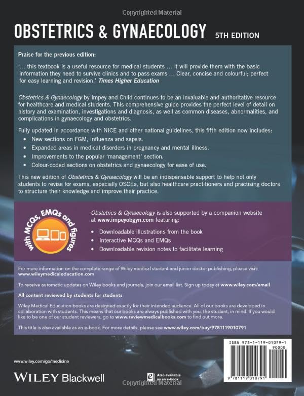 Obstetrics and Gynaecology: 5th Edition