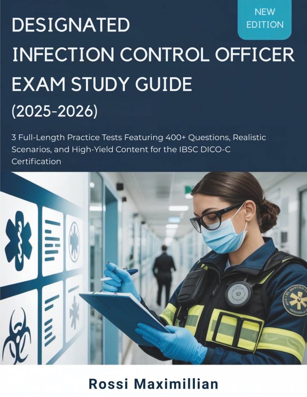 DESIGNATED INFECTION CONTROL OFFICER EXAM (2025-2026): 3 Full-Length Practice Tests Featuring 400+ Questions, Realistic Scenarios, and High-Yield Content for the IBSC DICO-C Certification