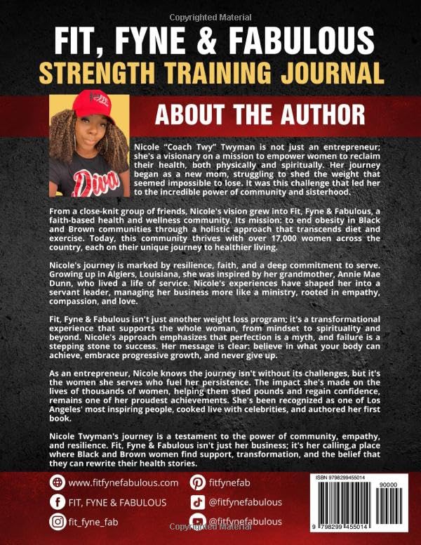 Chair Strength Journal: Modified Strength Training for Women Over 40: An Easy & Empowering Way to Start Strength Training Without Stressing Your Knees!
