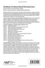 Handbook of Evidence-Based Pharmacist Care: Clinical, Economic, and Humanistic Impacts