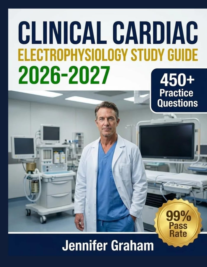 Clinical Cardiac Electrophysiology 2026-2027: Comprehensive Material Breakdown with 450+ Practice Items, Answer Keys, and Ste