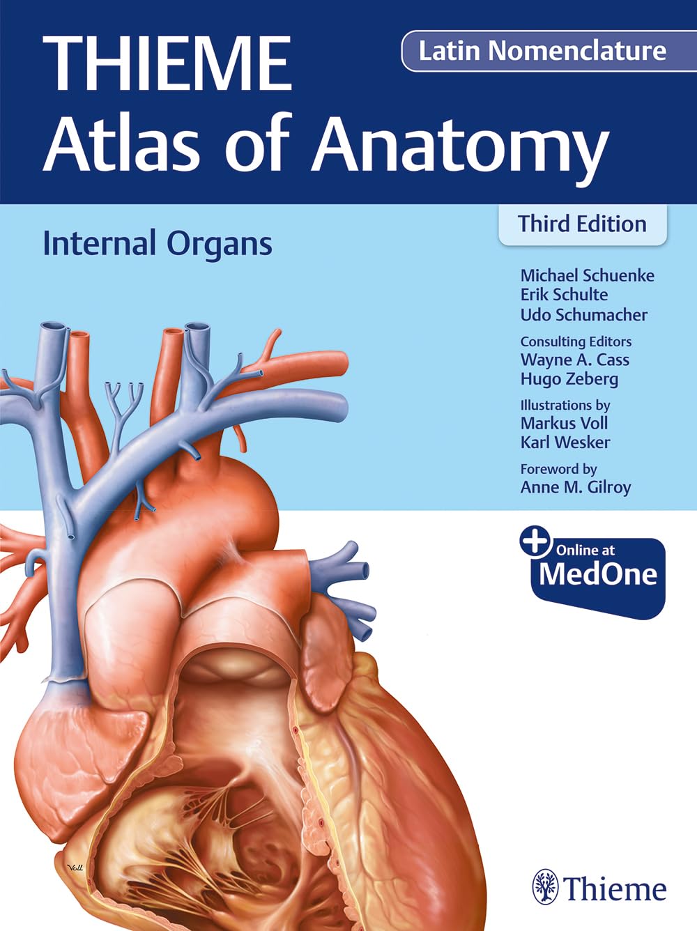 Internal Organs (THIEME Atlas of Anatomy), Latin Nomenclature: 3rd Edition