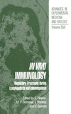 In vivo Immunology: Regulatory Process During Lymphopoiesis Immunopoiesis (Language of Science)