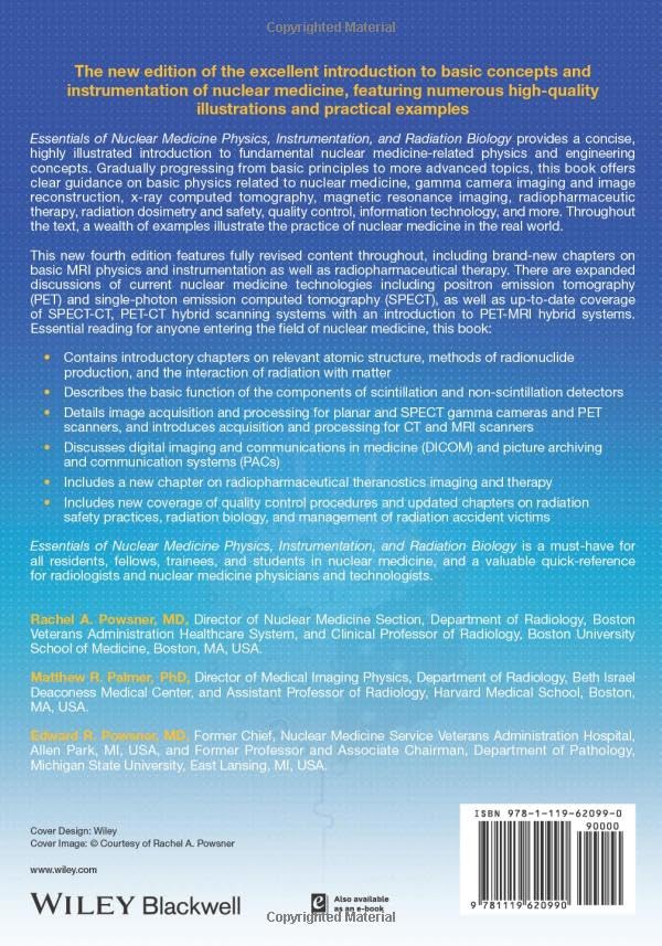 Essentials of Nuclear Medicine Physics, Instrumentation, and Radiation Biology: 4th Edition