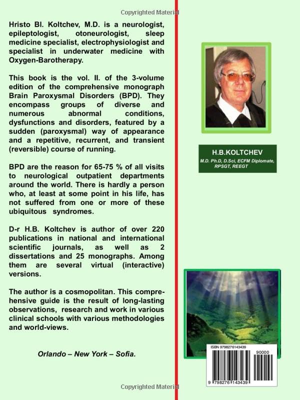 BRAIN PAROXYSMAL DISORDERS VOL. II.: The Epileptic Conglomerate