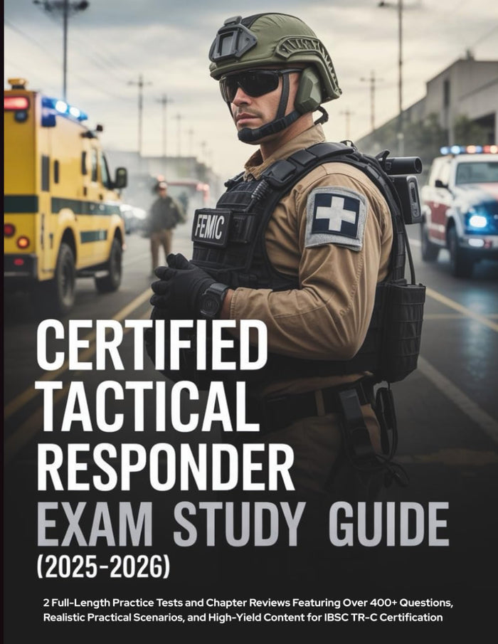 CERTIFIED TACTICAL RESPONDER EXAM (2025-2026): 2 Full-Length Practice Tests and Chapter Reviews Featuring Over 400+ Questions, Realistic... Content for IBSC TR-C Certification