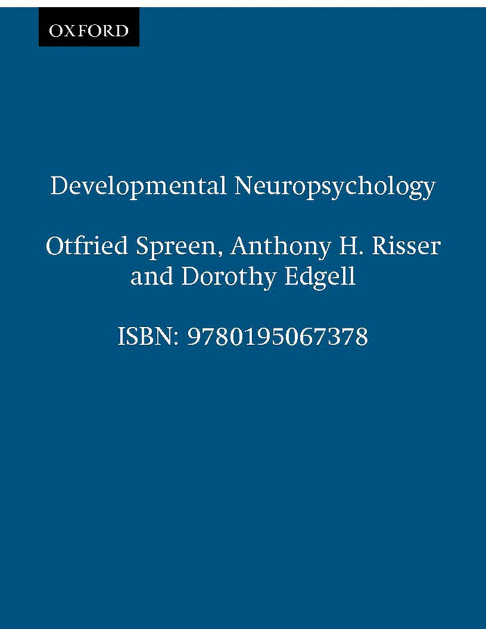 Developmental Neuropsychology: 2nd Revised ed. Edition