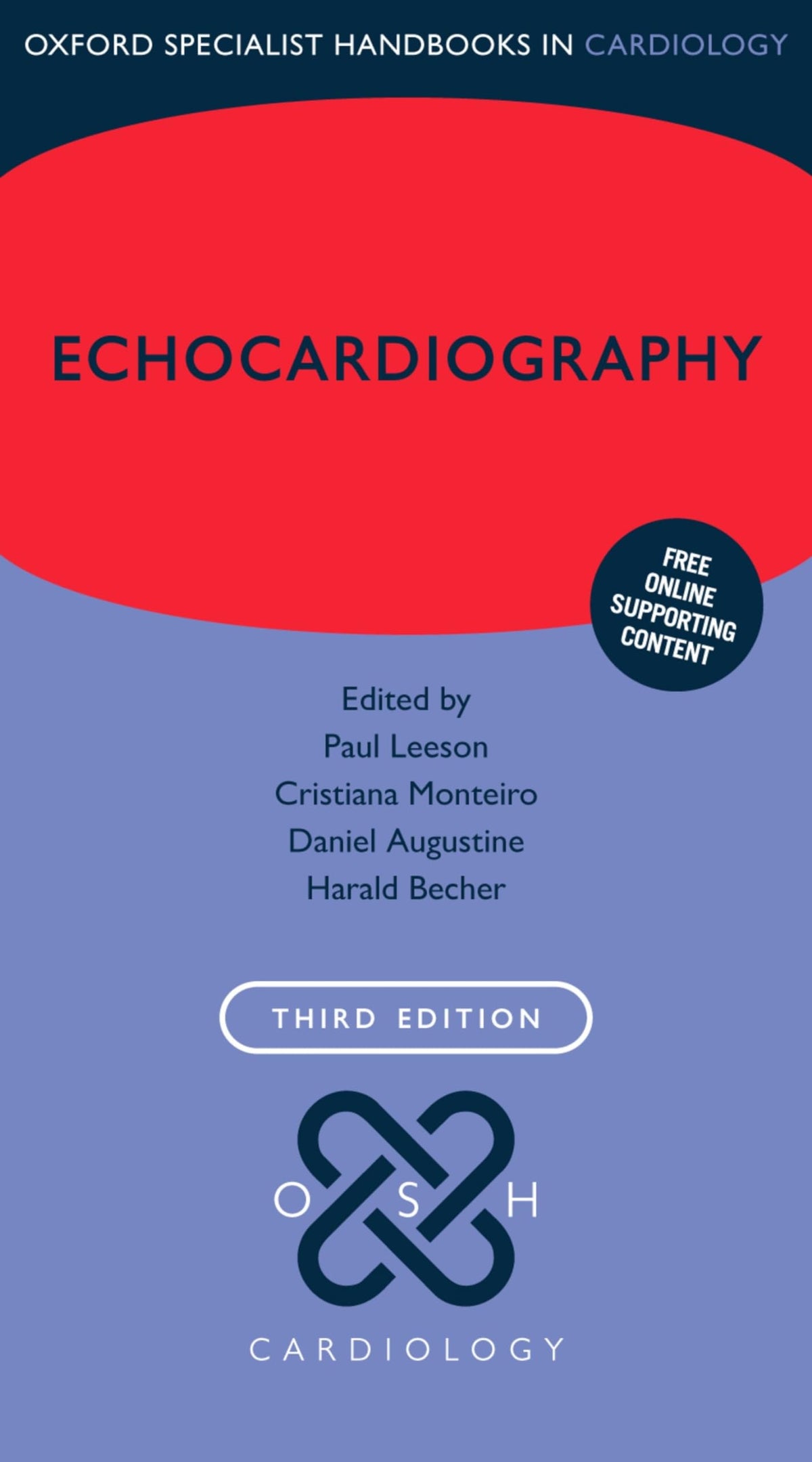 Echocardiography (Oxford Specialist Handbooks in Cardiology): 3rd Edition