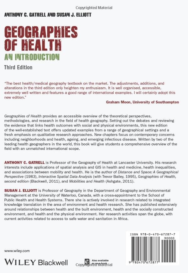 Geographies of Health: An Introduction